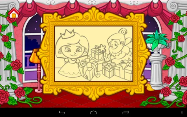 Girls Coloring android App screenshot 5